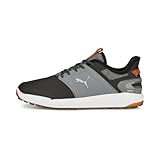 Puma Ignite Elevate Golfschuh für Herren, Puma Schwarz/leiser Farbton/Gummi, 10