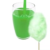 Luxofit Grüne Zuckerwatte Getränk isotonisch/Iso Drink Pulver, L-Carnitin, Aspartamfrei, natürliche Farbstoffe, Sportgetränkepulver, schnelle und einfache Zubereitung (1 Kg)
