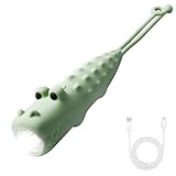 GBKDQQ Aufladbare Krokodil LED Taschenlampe für Kinder, Dimmbare Silikon Kindertaschenlampe, Stroboskop-Taschenlampe, Kreatives Outdoor Licht für Jungen und Mädchen ab 3 Jahren