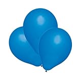 Susy Card 40011318 - Luftballons, 25er Packung, blau