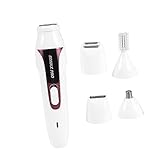 Vaguelly USB Lade Elektrorasierer Für Männer Wiederaufladbarer Wasserdichter Bartschneider Nasenhaarschneider Gesichtsreinigungsbürste Set