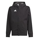 adidas Unisex Kinder Entrada 22 All-Weather Jacket, Black, 7-8 Years