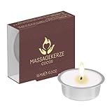 EIS Massagekerze mit Kokosduft | Sinnliche Massagen | Natürliche Inhaltsstoffe | Pflegende Rezeptur | Geschenk für den Partner | 15 ml