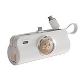 18650 Akku-Aufbewahrungsbox, schnelle Hülle, Batteriehalter für 18650 21700 Telefon-Ladegerät, tragbares Ladegerät mit integriertem Kabel