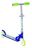 muuwmi Kinderscooter – Tretroller für Kinder, 120 mm, ABEC 5, höhenverstellbar, blau