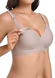 Kohentact Still BH Nahtlos Seamless ohne Bügel Bra für Damen Drahtlos Komfort Schwangerschaft Schlaf