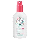 dulgon LSF 50 Sonnenspray Kinder 200ml - Sonnencreme ohne Octocrylene - Schutz vor UVA & UVB Strahlung - Kinder Sonnencreme 50 wasserfest, parfümfrei, vegan & mikroplastikfrei - Baby Sonnenschutz
