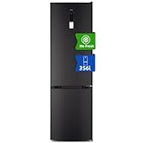 CHIQ FBM351NEI42 356L Freistehender Kühlschrank mit Gefrierfach,Inverter-Kompressor,Kühl-Gefrierkombination,No Frost,Crisper Box,200 cm hoch,12 Jahre Garantie auf Kompressor