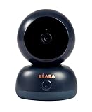 Béaba, Zen Premium Zusatzkamera, Babyphone, Baby Video 2-in-1, HD-Kamera, 360° Rotation, Nachtsicht, Walkie-Talkie, Wiegenlieder, Temperatur- und Feuchtigkeitskontrolle, Night Blue