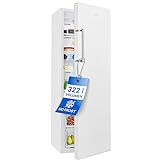 Bomann Kühlschrank ohne Gefrierfach 322L | 172cm Kühlschrank | mit Schnellkühlfunktion und MultiAirflow für gleichmäßige Kühlung | Getränkekühlschrank 5 Ablagen | Türanschlag wechselbar | VS 7345