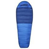 Marmot Lost Coast 15 Long, Mumienschlafsack für Erwachsene, Entendaunen mit über 600er Bauschkraft, leicht und warm, leicht zu packen, 198 cm, geeignet bis -31 °C