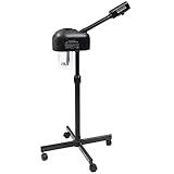 Professioneller Gesichtsdampfer mit LCD-Bildschirm | 360° Poren-Reiniger & Dampf-Spa-Maschine | Gesichtssauna mit heißem Dampf, Timerfunktion & automatischer Temperaturregelung