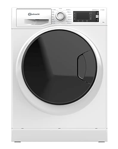 Bauknecht WM Elite 10 A Waschmaschine Frontlader/ 10 kg/Active Care Color+ / kraftvolle Fleckentfernung/Dampf Programme/Steam Hygiene Option/Steam Refresh/Dynamic Inverter-Motor/Stop&Add, Weiß