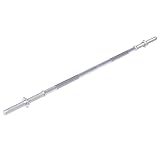 GORILLA SPORTS® Langhantelstange - Ø 30 mm, 150/180/200 cm lange, mit 2 Sternverschlüssen, bis 200kg Belastbar, aus Chrom - Langhantel, Hantelstange, Hantel, Langhantel-Stange