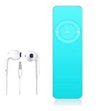 MP3-Player, 8-GB-Musikplayer, eingebauter Lautsprecher, ultraflacher Musikplayer, tragbarer verlustfreier HiFi-Sound, Unterstützung von bis zu 128 GB