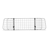 Relaxdays Hundegitter Auto, Trenngitter Universal, verstellbare Breite, Autogitter Maße H x B: 32 x 92-136 cm, schwarz