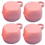 Toyvian 4 Stück Teiliges Schnullerbox aus Robustem PP Tragbare Staubdichte Aufbewahrung für Babyschnuller Geeignet für Unterwegs und Zuhause Leicht Hygienisch Kompatibel Zufällige Farbe