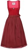 MarJo Cord Dirndl Riegsee Magenta Midi 70 cm Größe 36