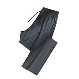 Sporthose Damen Einfarbig Sweathose Gerades Bein Mit Kordelzug Sommerhose Weites Bein Bundhose Running Hose Schicke Gürtel Jogginghose Fitness Culotte Locker Laufhose Baggy Wanderhose
