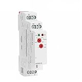 GRB8-01/02 Dämmerungsschalter Photoelektrischer Timer Lichtsensor Relais AC110V-240V Auto ON OFF 1St(GRB8-01 AC110-240V)