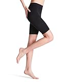 FALKE Damen Oberschenkel-Shapewear Cellulite Control W PA Blickdicht gegen Cellulite 1 Stück, Schwarz (Black 3009), M-L