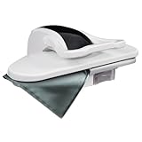 Heimdampfbügelpresse 2200W Bügelmaschine 5 Bügelprogrammen Dampfdurchsatz 120g/min 1L Wassertanks 90-200 ℃ Temperatureinstellung Dampfbügelpresse zum Kleidern Bettlaken