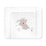 Julius Zöllner Wickelauflage Softy 85x75 cm - Wickelunterlage - wasserdicht und abwischbar - Made in Germany – Oeko-Tex Standard 100 – Koalas