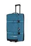 travelite Trolley Reisetasche Größe L, Gepäck Serie KICK OFF: Praktische Reisetasche mit Rollen für Urlaub und Sport, 68 cm, 65 Liter