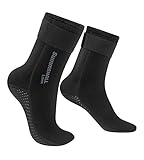 Summshall 3mm Neoprensocken für Damen und Herren, Warm Halten Neopren Socken Anti-Rutsch-Sohle Langlebigkeit Neoprensocken für Wassersport