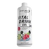 Best Body Nutrition Vital Drink ZEROP® - Waldfrucht, Original Getränkekonzentrat - Sirup - zuckerfrei, 1:80 ergibt 80 Liter Fertiggetränk, 1000 ml