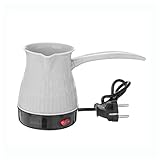 Coffee Kettle Stovetop Elektrischer Espresso-Topf, Glas-Kaffeekessel (Farbe: Weiß)