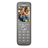 Gigaset CL660HX DUO - 2 design DECT-Mobilteil mit Ladeschale - Fritzbox-kompatibel - hochwertiges Schnurloses Telefon für Router und DECT-Basis, anthrazit-metallic [Deutsche Version][Ohne Basis]