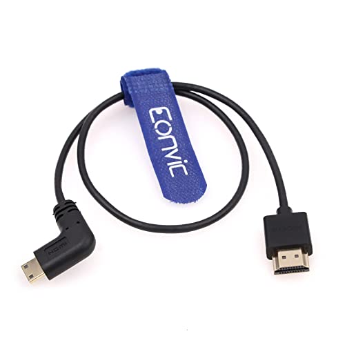 Eonvic 4K 2K Standard HDMI auf Mini HDMI Kabel 18Gbps High Speed 1080p HD Kabel für HDSLR-Kameras, TV, PC, Laptop, MacBook, Monitor