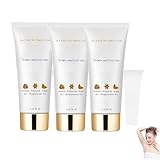 Luxebare Hair Removal Cream, Premium Face & Body Hair Removal Cream, Haarentfernungscreme, enthaarungscreme intimbereich mit Spatel, Schnelle & effektive Haarentfernung für seidig-glatte Haut (3)