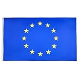 AZ FLAG Flagge EUROPÄISCHE Union 90x60cm - Europa Fahne 60 x 90 cm feiner Polyester - flaggen
