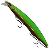 Seika Pro Wobbler Nightveit Junior 12,5cm 19g - Zanderwobbler, Farbe:Green Tomato