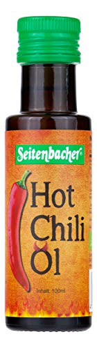 Seitenbacher Bio Hot Chili Öl I Erstpressung I kaltgepresst I scharf I nativ I 4er Pack (4x100 ml)