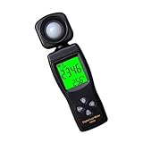 OSALADI 3St Illuminometer lux temperatur tester Helligkeitsmessung leichtes Messwerkzeug LED-Belichtungsmesser Fotometer Licht Luxmeter digitales Photometer tragbares Photometer Plastik