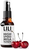 High Speed Melatonin Spray – liposomales Liquid als Melatoninspray mit 0,5 mg Melatonin pro Sprühstoß | 160 Sprühstöße | vegan, alkoholfrei & zuckerfrei