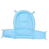 CORHAD 4 Stück Badewannensitz Netz aus Langlebigem Kunststoff und Baumwolle Atmungsaktives Ergonomisches Design mit Stabilen Haken Sicherer Babysitz für Entspannte Badezeiten Geeignet für