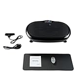 Oyajia Vibrationsplatte,Rüttelplatte Sport für Zuhause ,Vibro Shaper mit 120 Stufen - Vibrationsboard zur Fettverbrennung, Figurformung & Muskelaufbau für Damen ＆ Herren (Schwarz)