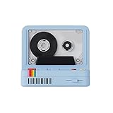Closer Classic Tape Bluetooth-Lautsprecher Retro-Bequemer Tragbarer Aromatherapie-Nachtlicht-Multifunktions-Mini-Audio, Blau