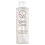 Gillette Venus Gillette Satin Care Intimpflege Damen Rasiergel und Reinigungsgel (190 ml) 2-in-1 für den Intimbereich