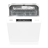 Gorenje GU642E90W Geschirrspüler/Unterbaugerät/Made in EU/60 breite/16 Maßgedecke/3 Körbe/8 Programm/Total AquaStop/MultiClack/Verstellbare Körbe/StartDelay/EEK: D/Maße (HxBxT): 81,5 x 59,9 x 59,7 cm