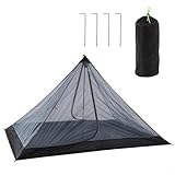 Zoegneer Zelt-Innenzelt, tauresistentes Oxford-Gewebe, Zelt für Camping, mit Insektenschutz, PU, 4000 mm (Einzelperson)