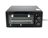 LKW-Backofen 24V/300W, Mini Backofen mit Backblech, Grillrost, Handgriff, Drehschalter zum Backen, Grillen, Toasten mit Timer inkl. Glocke, Volumen 9 L, Kabel ca. 1,5 m