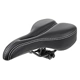 WHAMVOX Bequemer Ergonomischer Fahrradsattel mit Atmungsaktivem Hohlraum Weichem Polster und Langlebigem Material Kompatibles Sitzkissen für Mountainbike Cityrad und Heimtrainer