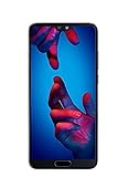 Huawei P20 Smartphone (14,7 cm (5,8 Zoll), 128GB interner Speicher, 4GB RAM, 20 MP Plus 12 MP Leica Dual Kamera, Android 8.1, EMUI 8.1, Dual SIM) Black (West European Version)