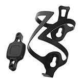 LOORGVEL Bicycle Antitheft Tracker Halterung Versteckt für Flaschenhalter Präzises Tracking Antipry Schutz Schnelle Montage Schwarz Für Fahrräder