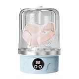 Kleiner tragbarer Waschmaschine, multifunktional, tragbar, mit 3 Modi, platzsparende Maschine, wiederaufladbar, für Unterwäsche, Socken, Babykleidung, Handtücher